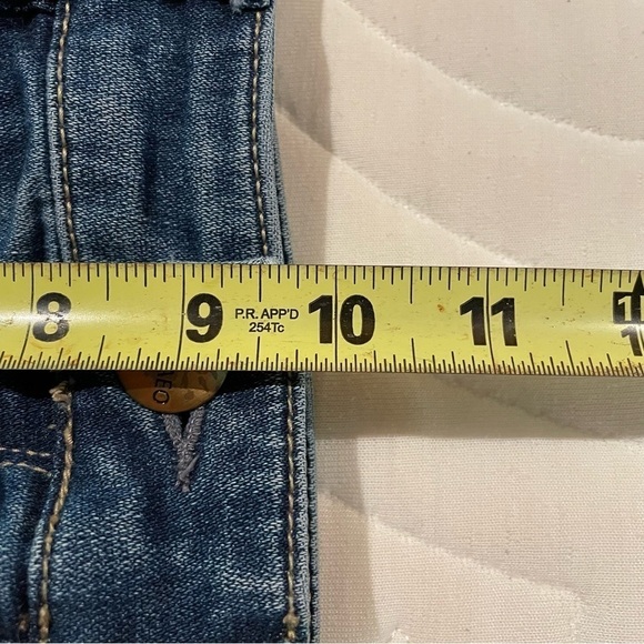 American Eagle Outfitters Super Stretch X Distressed High Rise Jegging 6 Short - Picture 11 of 12